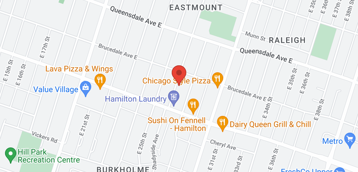map of 273 EAST 26TH Street